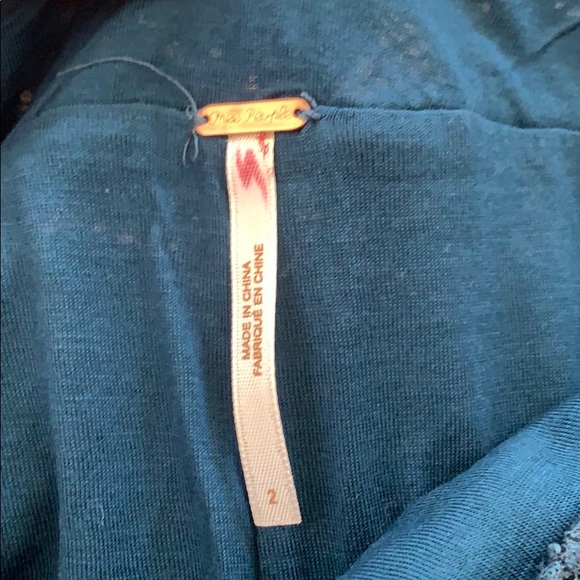 NWT Free people floral biker shorts - Picture 4 of 5